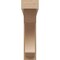 Ekena Millwork 4"W x 16"D x 16"H Thin Emerson Rough Cedar Woodgrain TimberThane Corbel, Primed Tan CORUR04X16X16EMRRCPR - alternate 5